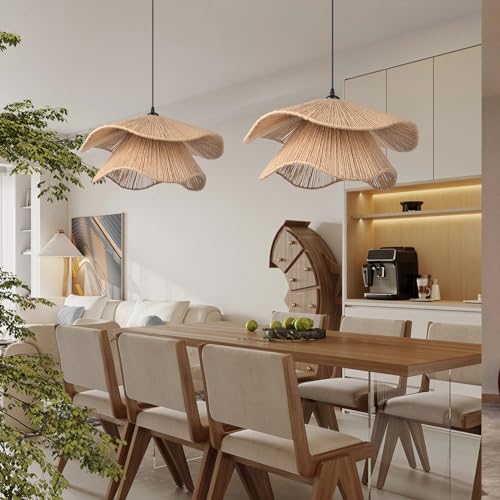 Rustic Woven Pendant Light