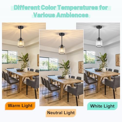 1 Pack Black Pendant Lights Kitchen Island
