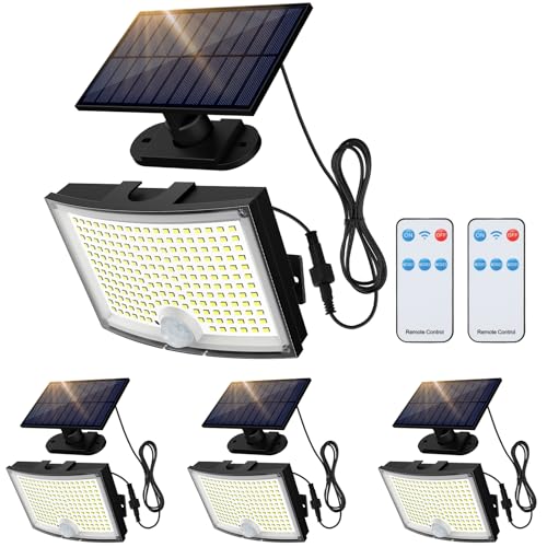 Solar Outdoor Lights 4 Pack (4 Count)