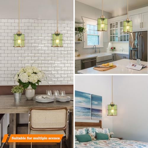 Farmhouse Pendant Lights Kitchen Island Set Of 2 (2 Count)