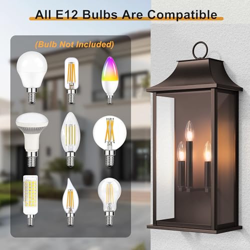 Dusk to Dawn Outdoor Wall Sconce