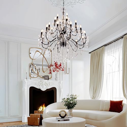 Black Chandelier Light Fixture