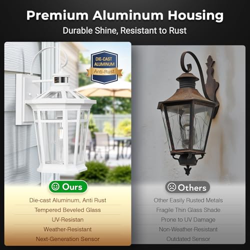 Motion Sensor Outdoor Light fixtures Wall Mount