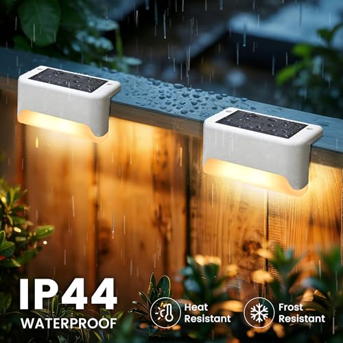 Solar Deck Lights Outdoor (16 Count)
