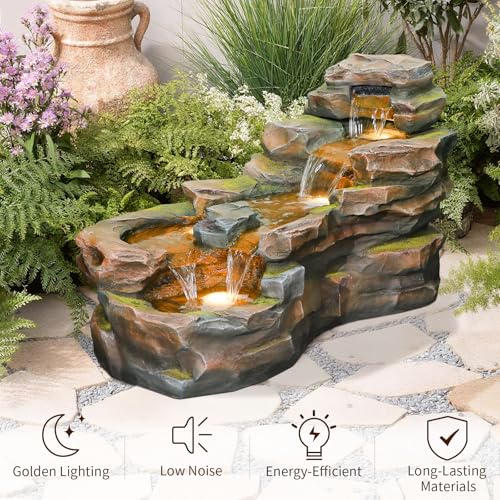 Water Fountain Outdoor Floor Standing 5