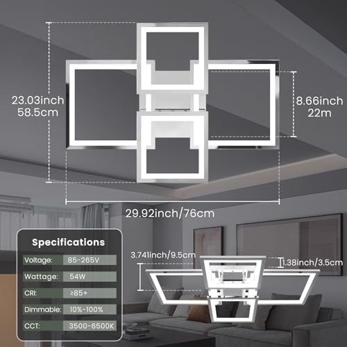 Acrylic Modern LED Ceiling Light