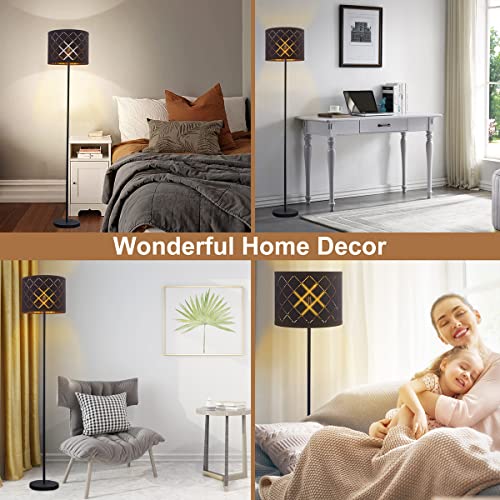 Black Lampshades for Table Lamp Floor Lamp (2 Count)