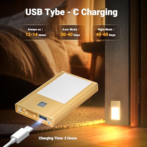 Rechargeable Motion Sensor Night Light (8 Count)