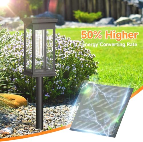 Solar Pathway Lights Outdoor Waterproof