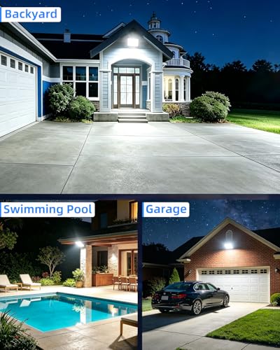 60W LED Flood Light Outdoor (2 Count)