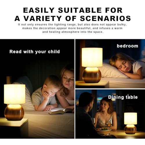 Modern Small Table Lamp Set of 2 (2 Count)