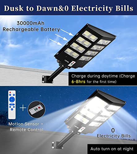 Y 8000W Solar Street Lights Outdoor