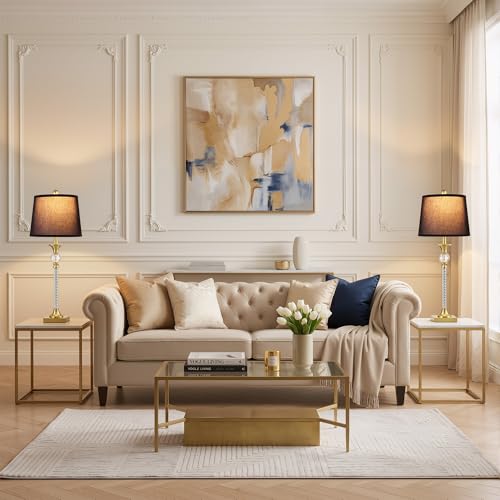 Crystal Buffet Table Lamps Set of 2 (2 Count)