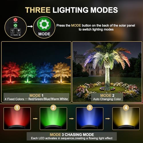 Upgraded Solar Tree Lights Outdoor