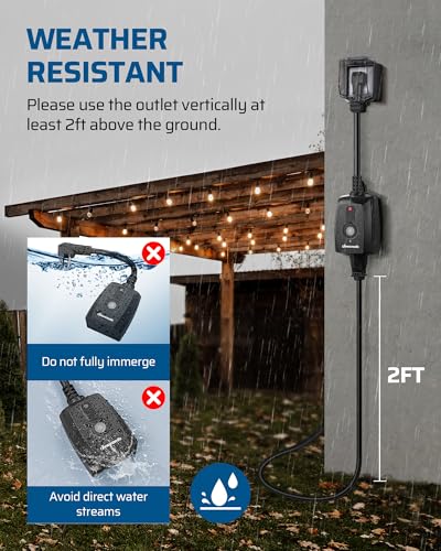 Outdoor Remote Control Outlet