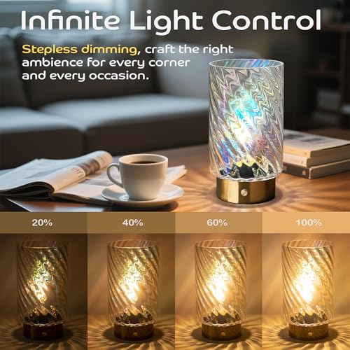 Battery Operated Table Lamp with Timer