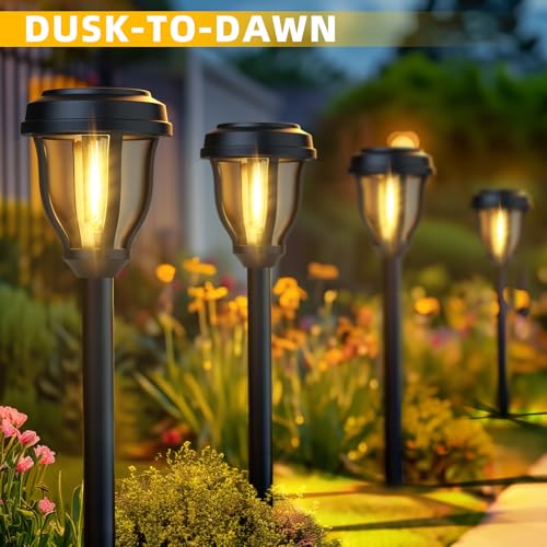 Solar Lights Outdoor (6 Count)