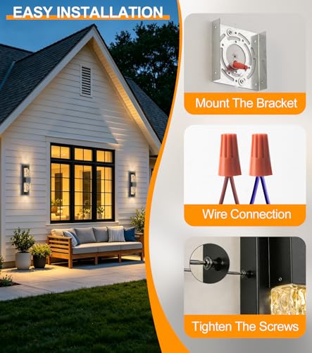 Outdoor Wall Light Dusk to Dawn 12W LED