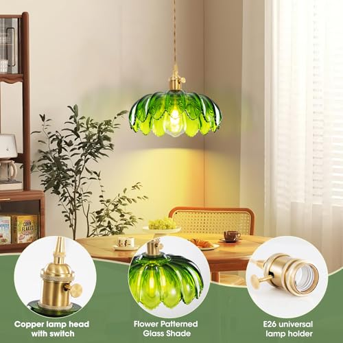 Glass Pendant Light Vintage Light Fixtures