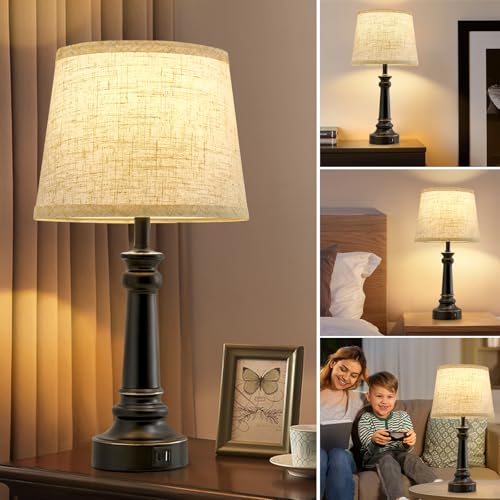 Touch Lamps for Nightstand Set of 2 (2 Count)
