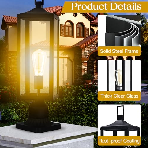 Large Lamp Post Light Fixture