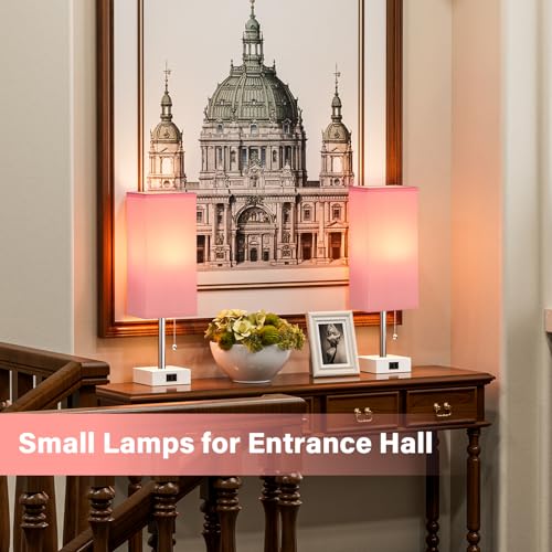 Bedside Lamp for Bedroom Set of 2 (2 Count)