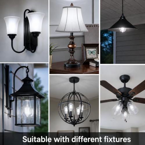 Vintage Edison LED Light Bulbs (4 Count)