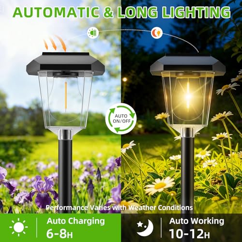 16Pack Solar Pathway Lights Outdoor (16 Count)