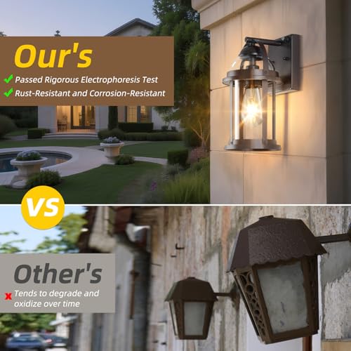 Dusk to Dawn Outdoor Wall Lights