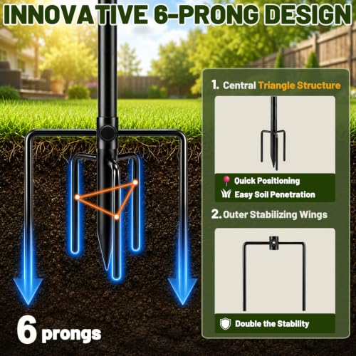 4 Pack Outdoor String Light Poles 10 ft with Detachable Side Crossbars