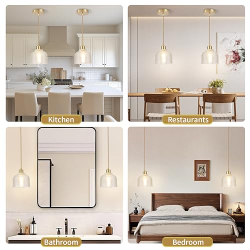 2Pack Industrial Pendant Lighting (2 Count)