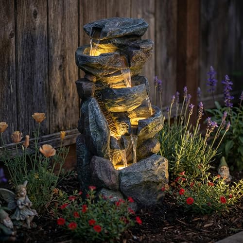 Water Features Outdoor Patio 6
