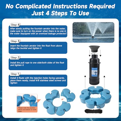 Pond Fountain Aerator