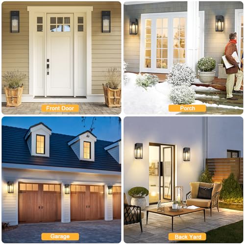 Porch Lights with Outlet