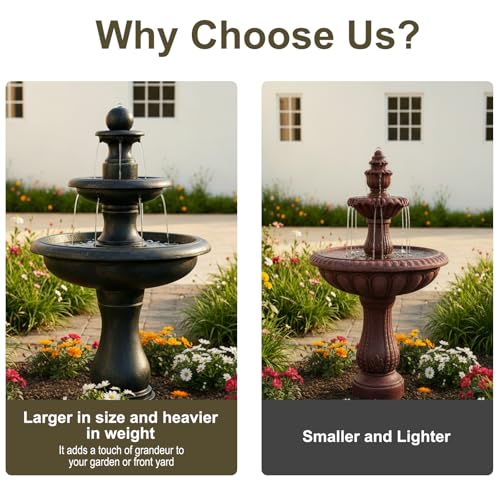 45.2" Water Fountain Outdoor
