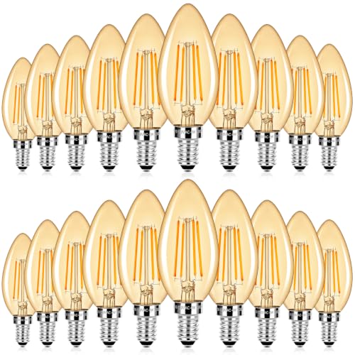E12 LED Candelabra Bulbs 40 Watt Equivalent (20 Count)