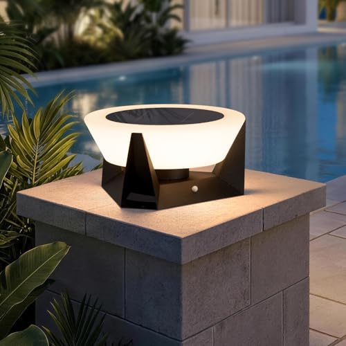 11.02" Solar Post Lights