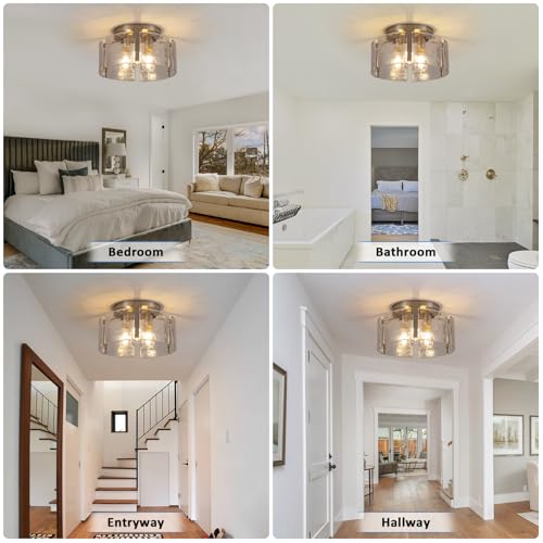 Modern Semi Flush Mount Ceiling Light Fixture