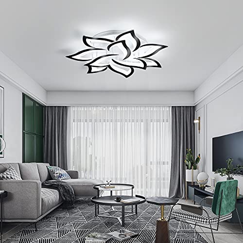 33.4" Modern LED Low Profile Flush Mount Ceiling Light