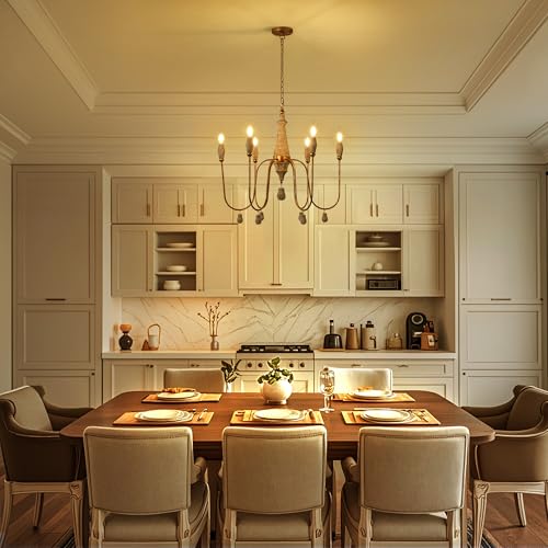 28.5" French Country Chandelier