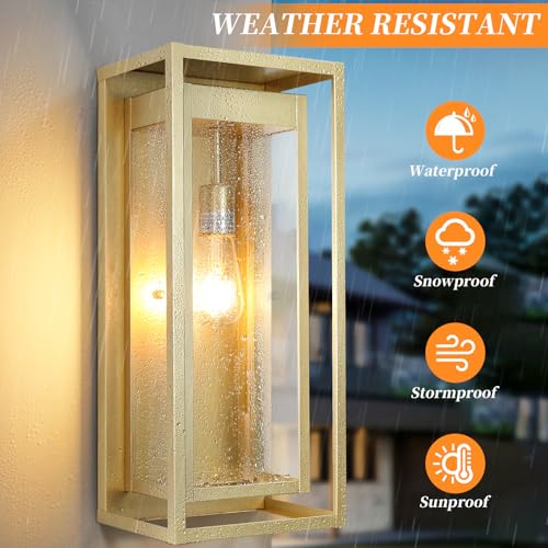 19" Large Outdoor Wall Light Fixtures