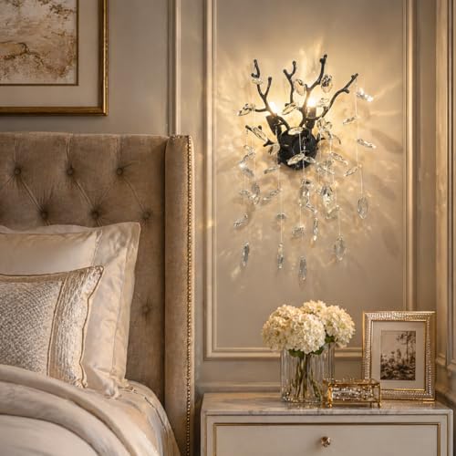 Crystal Wall Sconce