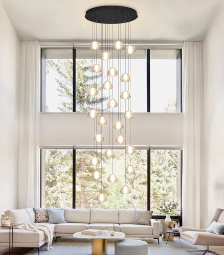 177'' Long Large Crystal Chandeliers 25 (25 Count)