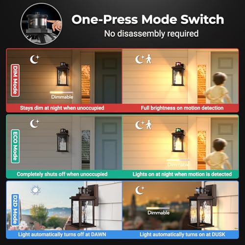 Motion Sensor Outside Light for House
