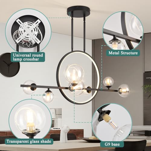 Modern 7 Light Dining Room Chandelier