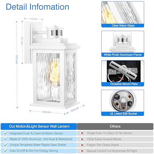 Motion Sensor Outdoor Lights