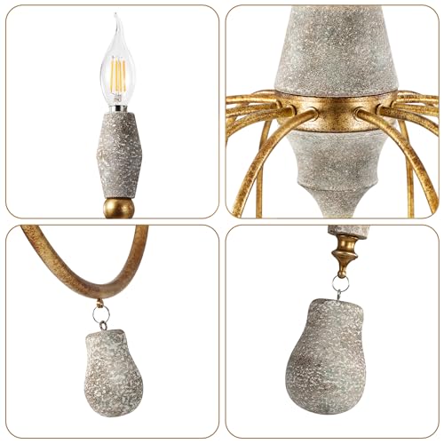 42.5" Extra Large French Country Chandelier