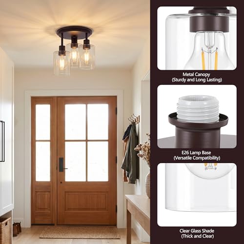 Semi Flush Mount Ceiling Light