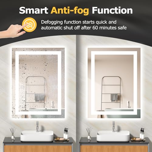 24"X32" LED Bathroom Mirror with Lights