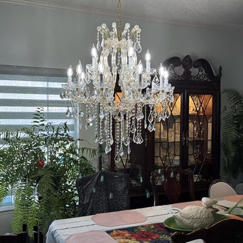 Modern Gold Chandelier Light Fixture